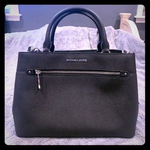 Michael Kors black saffiano leather bag SOLD